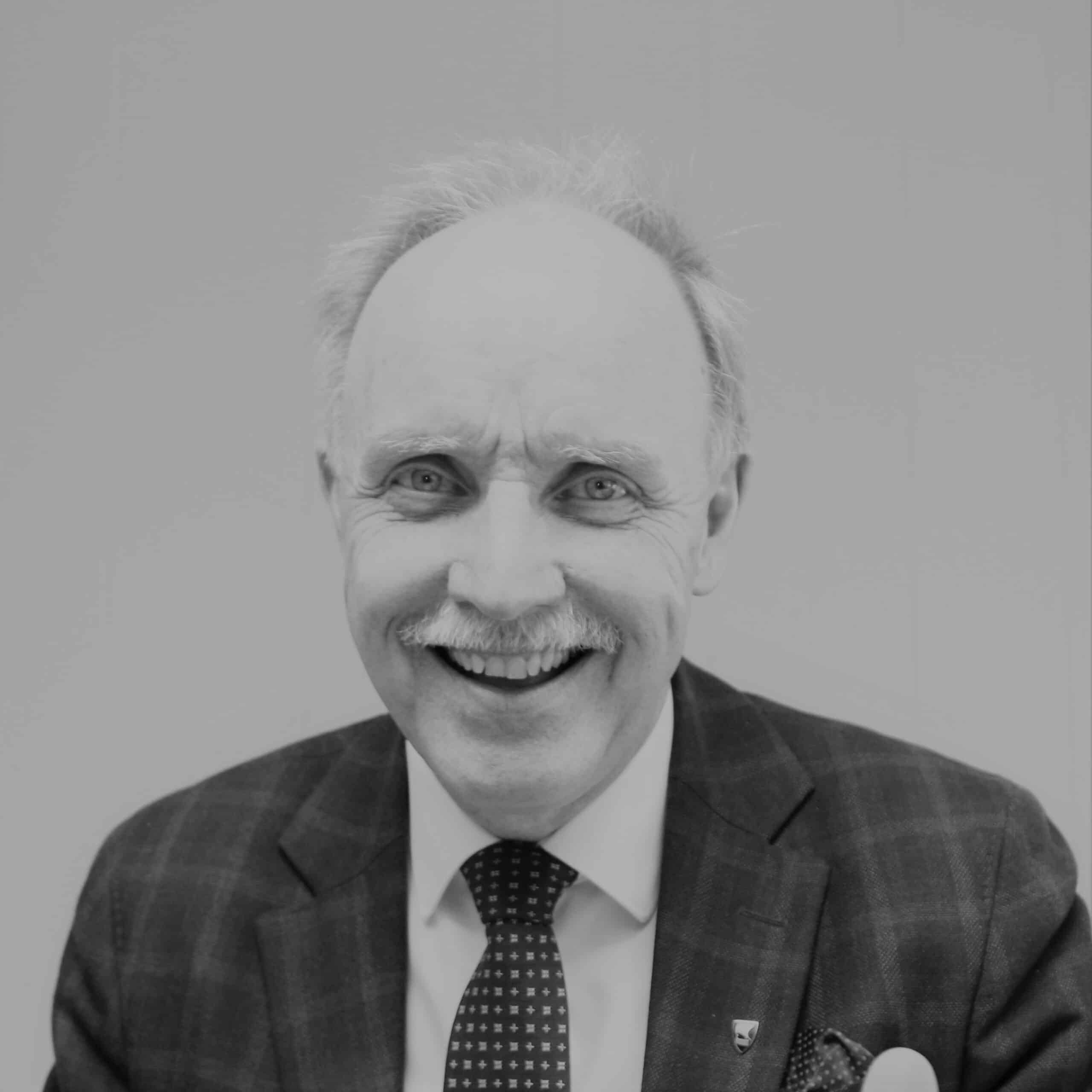 Sture Pedersen ordfører Bø kommune kvadrat svartkvitt
