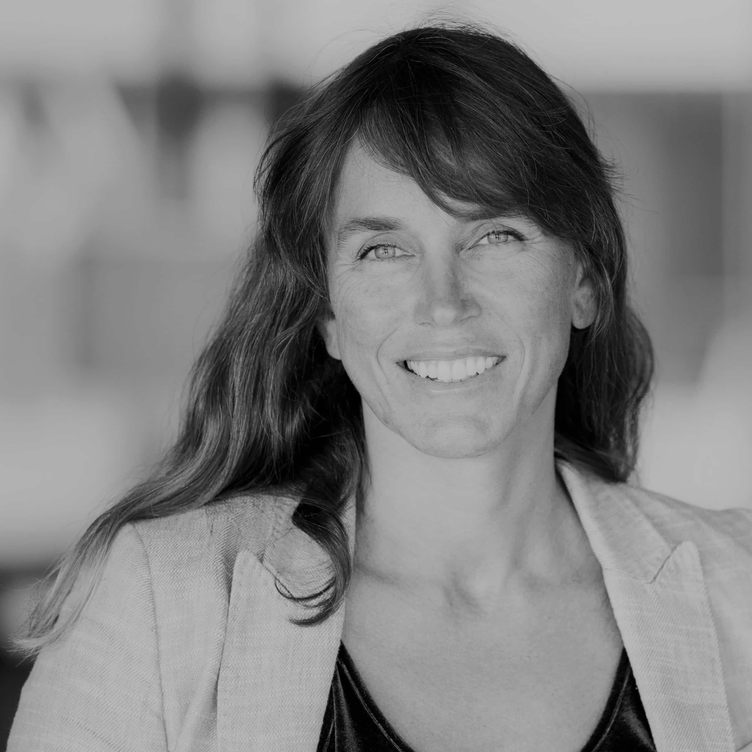 Bettina Banoun kvadrat svartkvitt